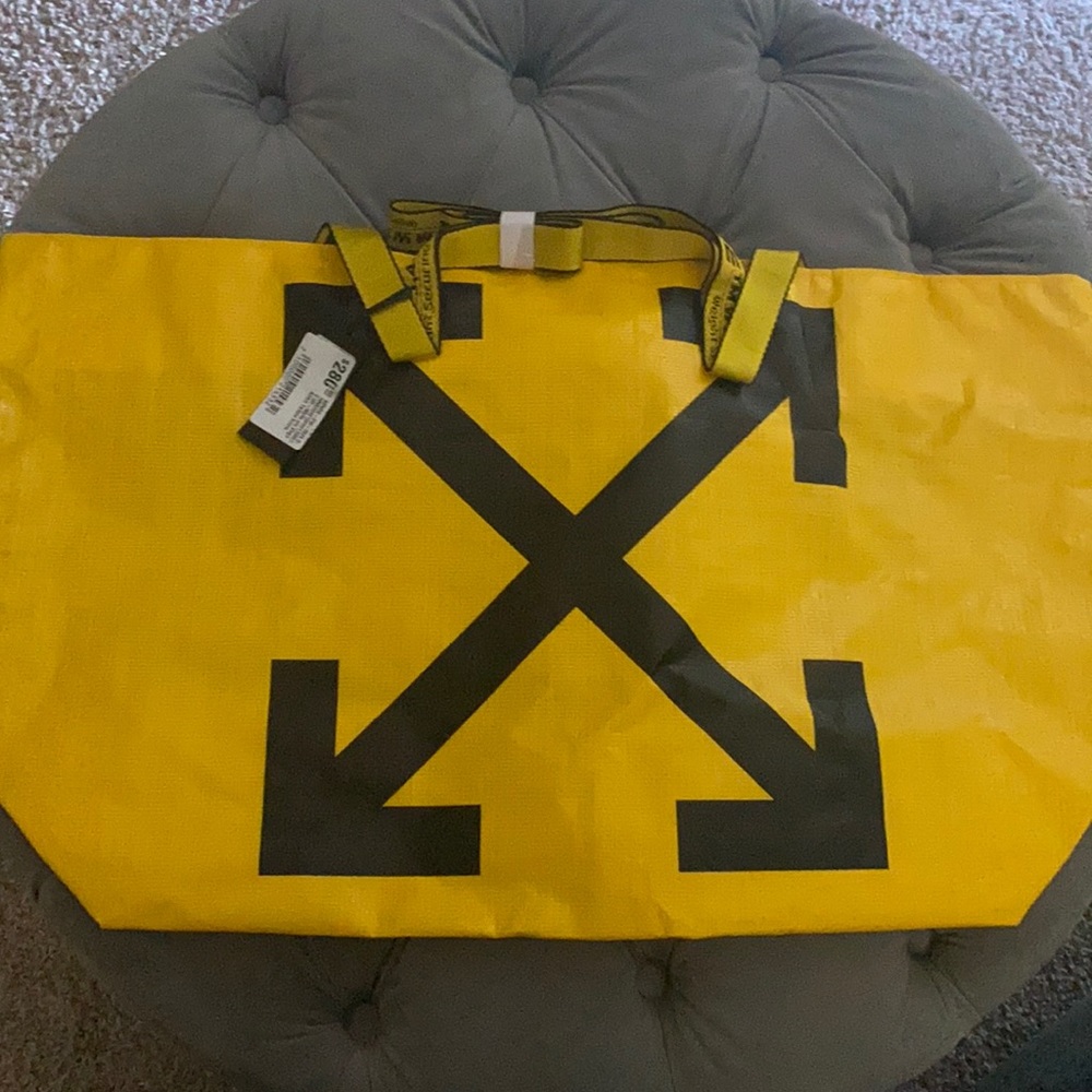 Off-White Tote Bag